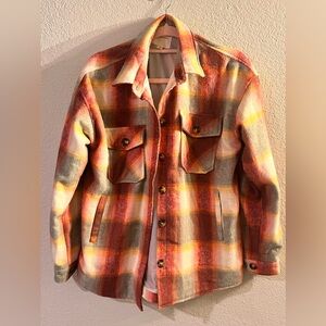 Plaid fall jacket